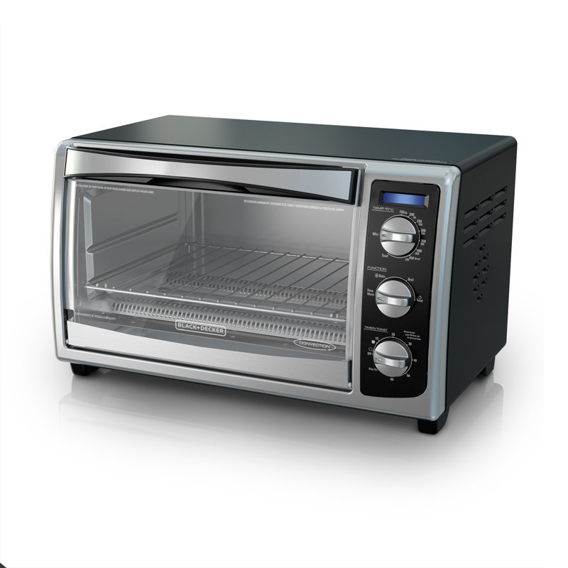 Black + Decker TO1675B 6Slice Countertop Convection Toaster Oven & Reviews Wayfair.ca
